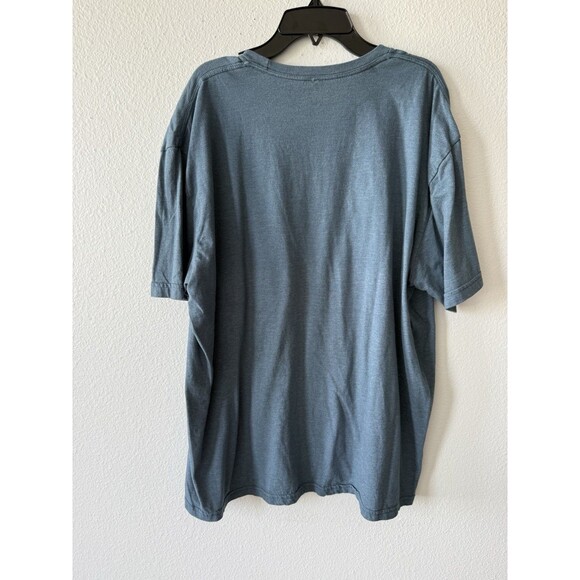 Choona Men's Short Sleeve Graphic T-Shirt Blue Size XL Crew Neck - Picture 3 of 3